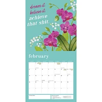 She Believed She Could So She Fucking Did 2026 Wall Calendar - Online Exclusive