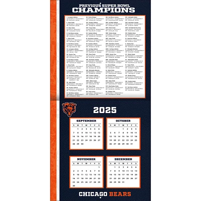 NFL Chicago Bears 2026 Wall Calendar - Online Exclusive