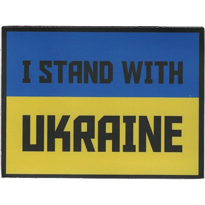 I Stand With Ukraine Vinyl Sticker