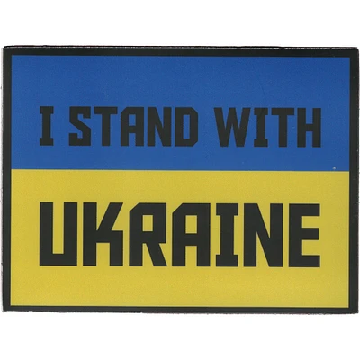 I Stand With Ukraine Vinyl Sticker - FINAL SALE