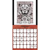 Tarot - Skulls & Roses 2026 Wall Calendar - Online Exclusive