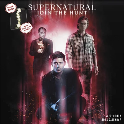 Supernatural Exclusive with Print 2026 Deluxe Wall Calendar