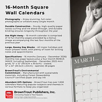 Taylor Swift Bilingual 2026 Wall Calendar