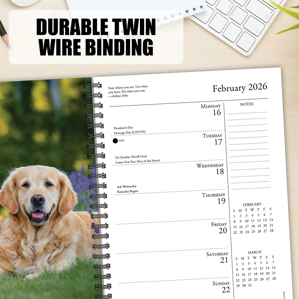 What Goldens Teach Us 2026 Engagement Calendar