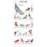 Shoes 365 2026 Wall Calendar