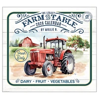 Farm To Table 2026 Deluxe Wall Calendar