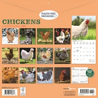 Chickens 2026 Wall Calendar