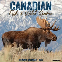 Canadian Fish And Wild Game Wall 2025 Calendar