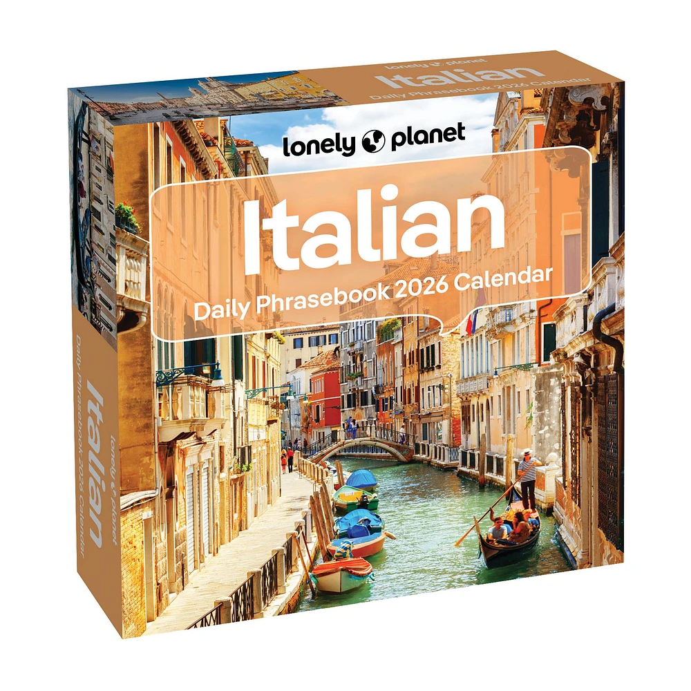 Lonely Planet: Italian Phrasebook 2026 Box Calendar - Online Exclusive