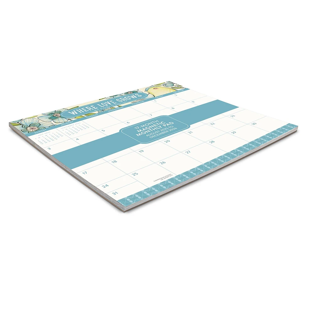Where Love Grows 2026 Exclusive Mini Magnetic Pad Calendar