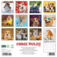 Corgi Rules 2026 Wall Calendar - Online Exclusive
