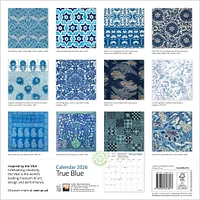 V&A: True Blue 2026 Wall Calendar - Online Exclusive
