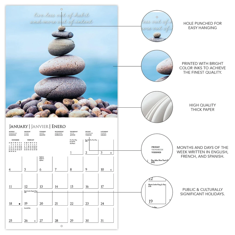 Serenity 2026 Mini Calendar - Online Exclusive