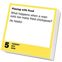 Bad Jokes And Punderful Puns 2026 Box Calendar