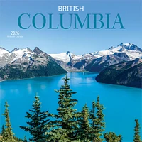 British Columbia 2026 Wall Calendar