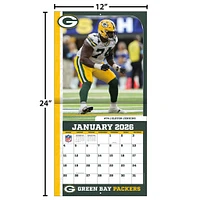 NFL Green Bay Packers 2026 Wall Calendar
