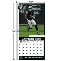 NFL Las Vegas Raiders 2026 Wall Calendar