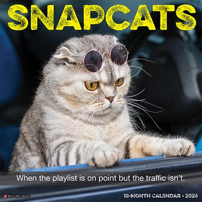 Snapcats 2026 Wall Calendar