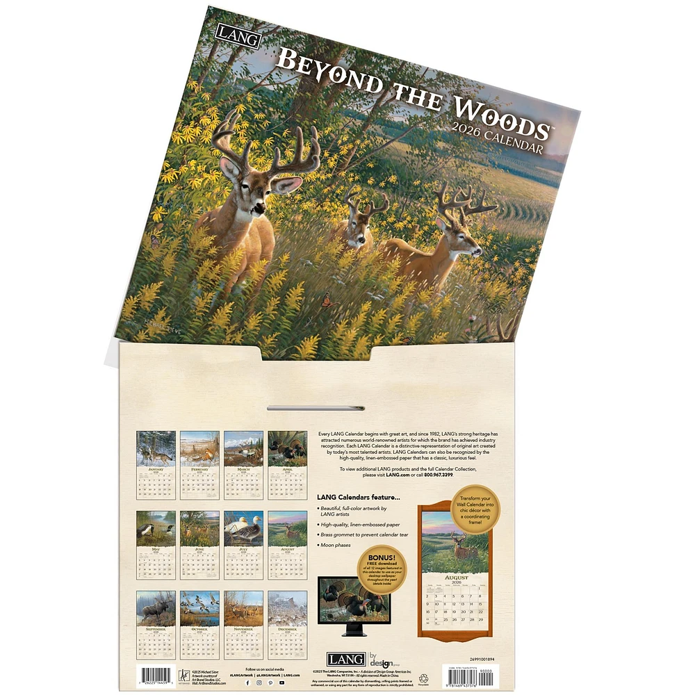 Beyond The Woods 2026 Wall Calendar - Online Exclusive