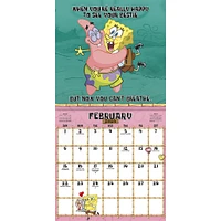 Spongebob Squarepants 2026 Wall Calendar