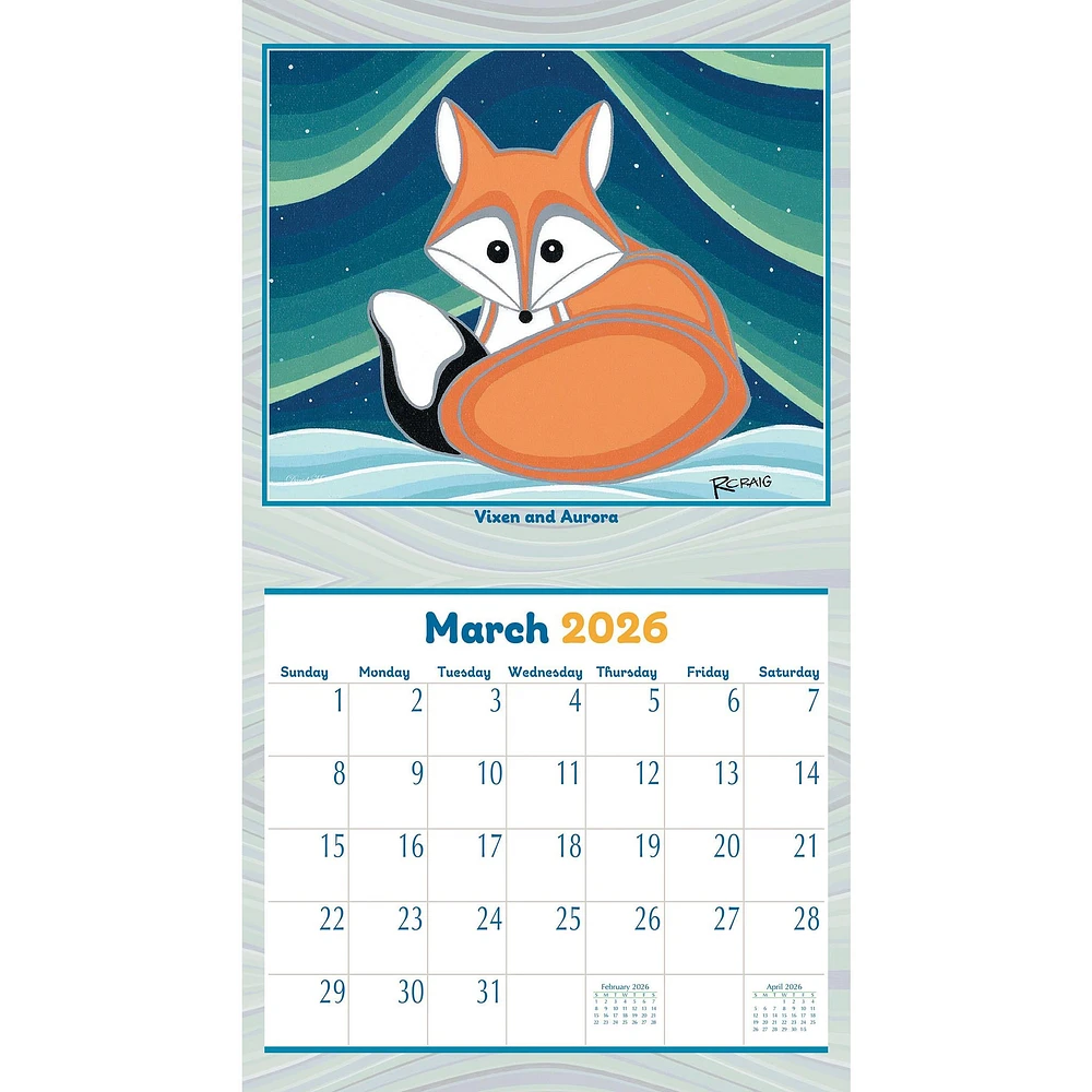 Quiet Places 2026 Wall Calendar - Online Exclusive