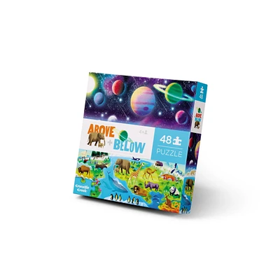 Above Below Earth and Space 48 Piece Puzzle