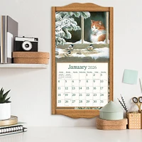 Cats In The Country 2026 Deluxe Wall Calendar
