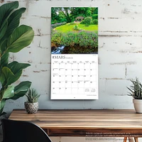 Les Jardins De Campagne 2026 Wall Calendar (French)