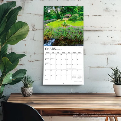 Les Jardins De Campagne 2026 Wall Calendar (French)