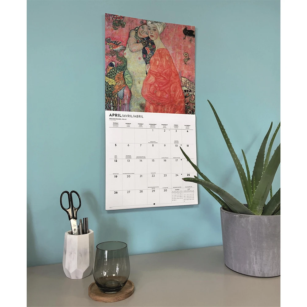 Klimt 2026 Wall Calendar
