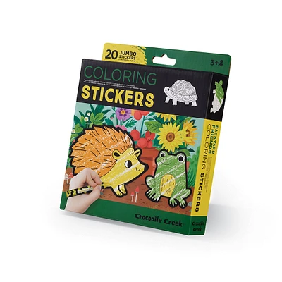 Backyard Friends Coloring Stickers - FINAL SALE