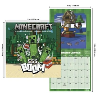 Minecraft Bilingual 2026 Mini Calendar