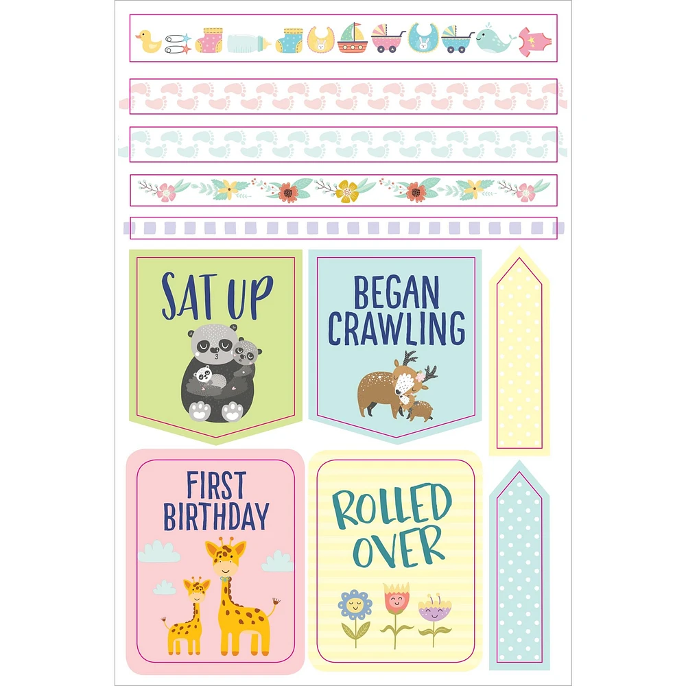 Pregnancy and Babys 1st Year Planner Stickers