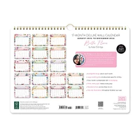 Bella Flora 2026 Spiral Wall Calendar