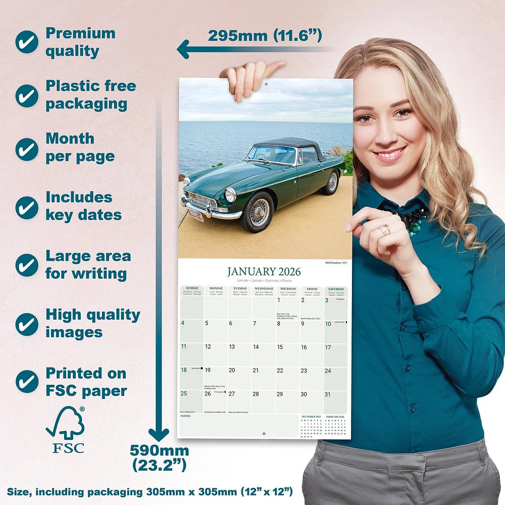 MG 2026 Wall Calendar - Online Exclusive