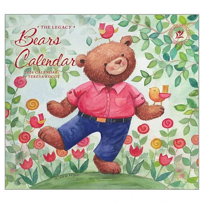 Bears 2026 Deluxe Wall Calendar