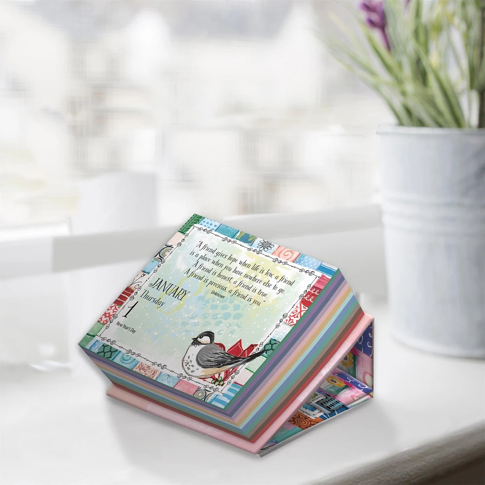 For A Dear Friend 2026 Small Box Calendar