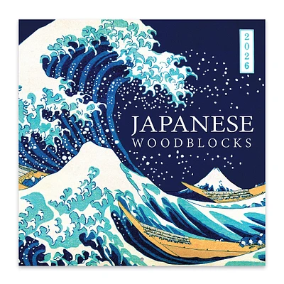 Japanese Woodblocks 2026 Wall Calendar - Online Exclusive