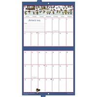 Motherword Tabbed English Wall 2025 Calendar