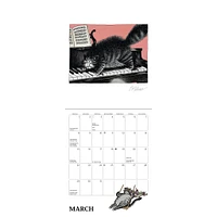 B Kliban Cat 2026 Special Edition Wall Calendar with Print
