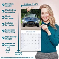 Jaguar 2026 Wall Calendar