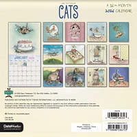 Gary Patterson Cats 2026 Mini Calendar