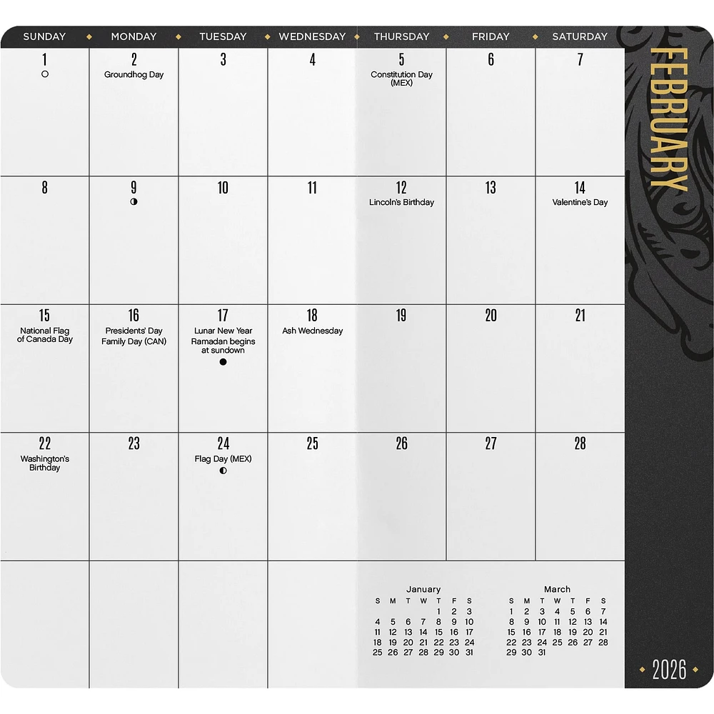 Elvis Presley 2026 2 Yr Pocket Planner Calendar - Online Exclusive