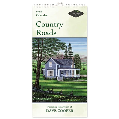 Country Roads Wall 2025 Calendar