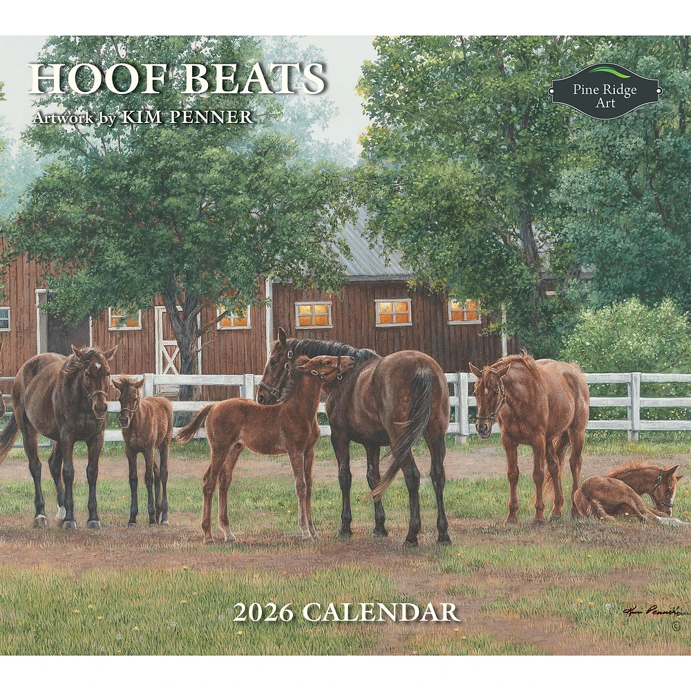 Hoof Beats 2026 Wall Calendar - Online Exclusive