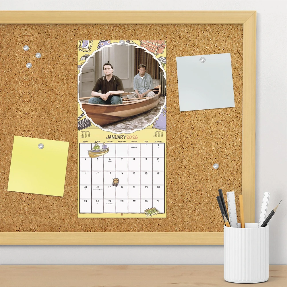 Friends 2026 Mini Calendar