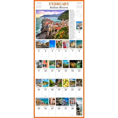 Italy 365 Wall 2025 Calendar