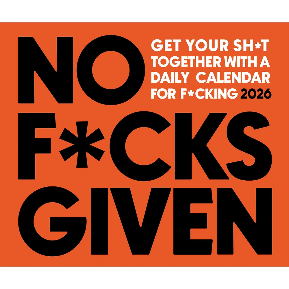 No Fucks Given 2026 Box Calendar - Online Exclusive