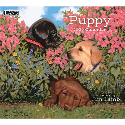 Puppy 2026 Wall Calendar - Online Exclusive