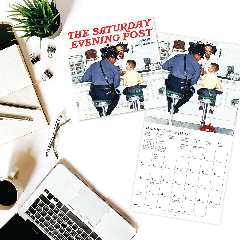 Saturday Evening Post Mini 2025 Calendar - Online Exclusive